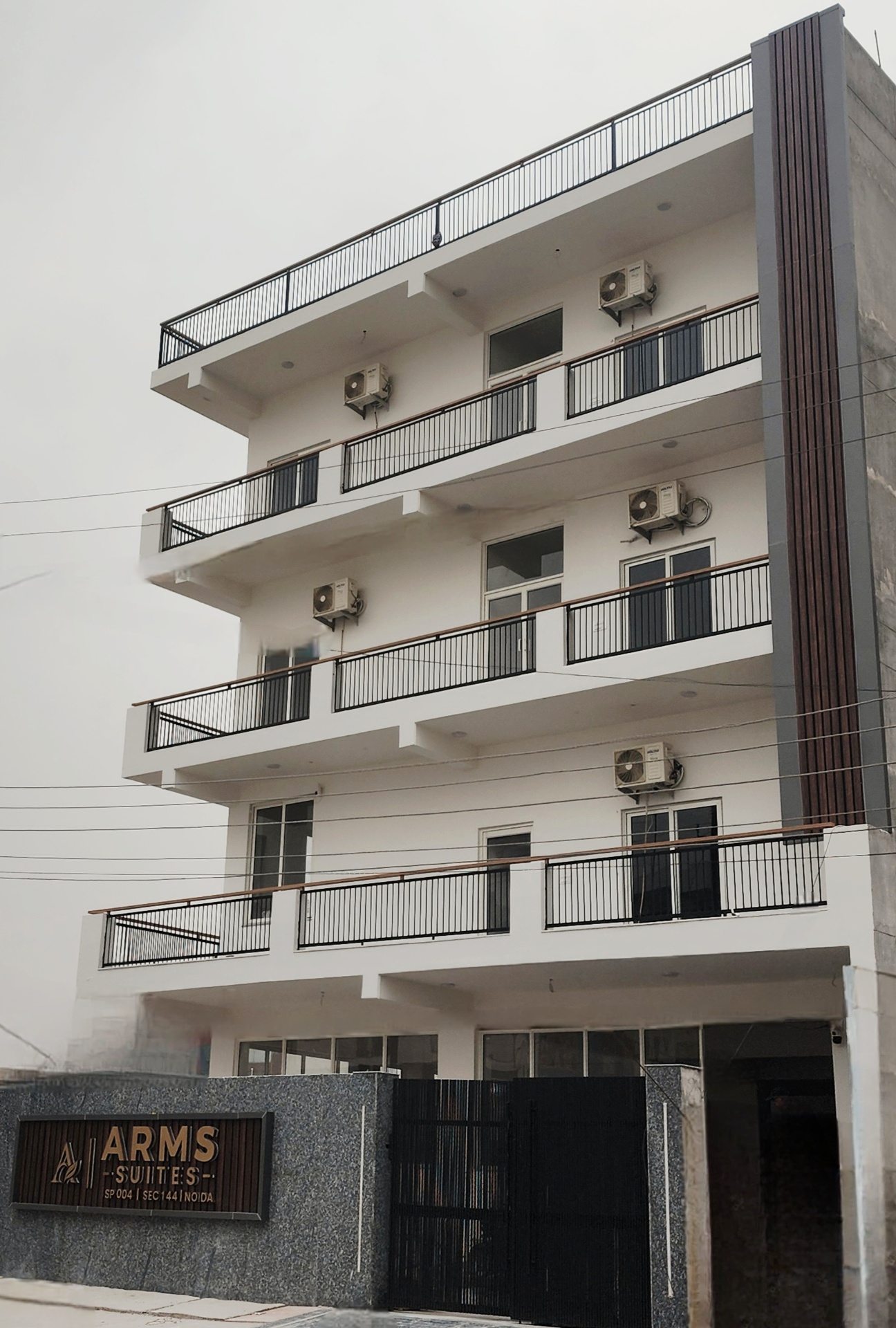 ARMS Suites boutique hotel exterior, Sector 144 Noida